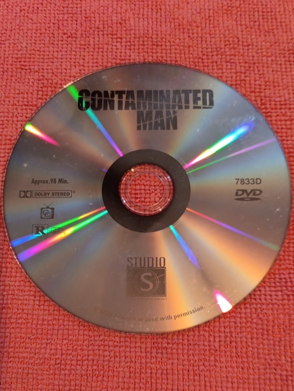 Contaminated Man DVD *NO CASE*